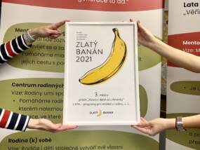 3. místo v soutěži Zlatý banán 2021